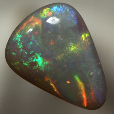 SOLID SEMI BLACK OPAL Chasing rolling Flashes SEE VIDEO